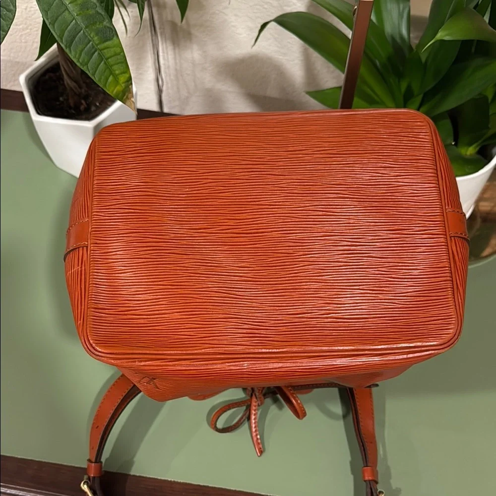 Louis Vuitton Epi Leather Noe MM in Kenyan Fauve - Picture 8 of 15